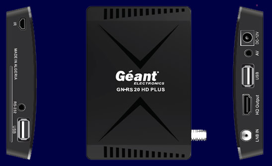 GÉANT GN-RS 20 HD PLUS Software Download

